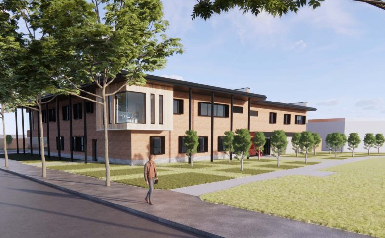 Aspull Health and Wellbeing Village render 2